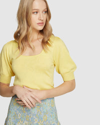 ZENDAYA SCOOP BACK KNIT