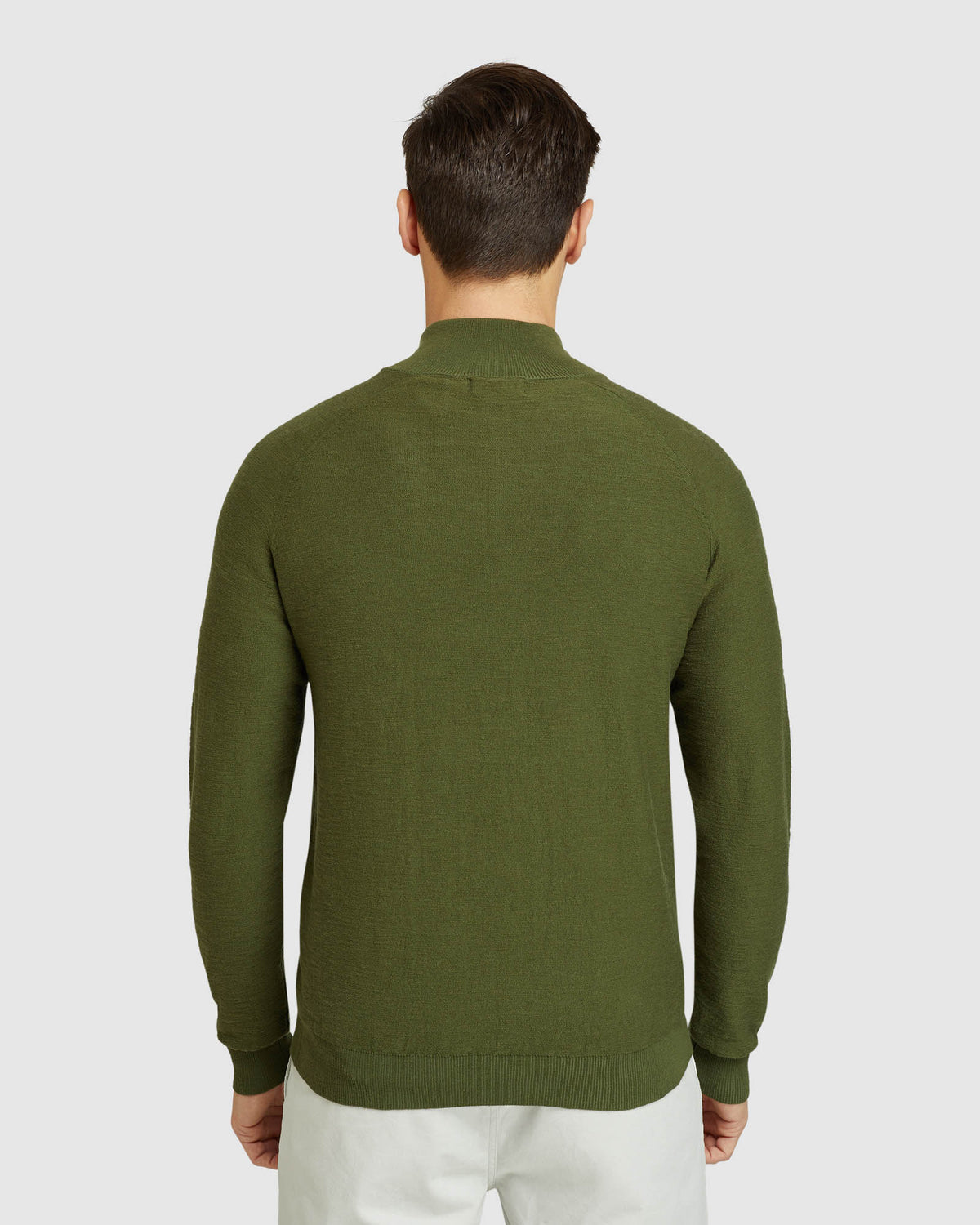 BART ZIP NECK KNIT