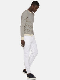 WILL PIMA COTTON STRIPED KNIT