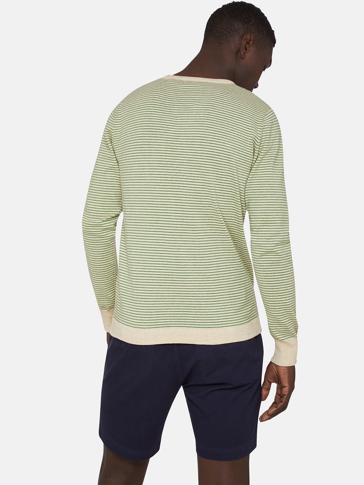 WILL PIMA COTTON STRIPED KNIT