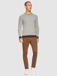 ALBIE CREW NECK PULLOVER