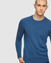RITCHIE CREW NECK LAMBSWOOL KNIT