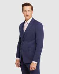 N.HOPKINS WOOL STRETCH SUIT JACKET