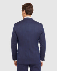 N.HOPKINS WOOL STRETCH SUIT JACKET