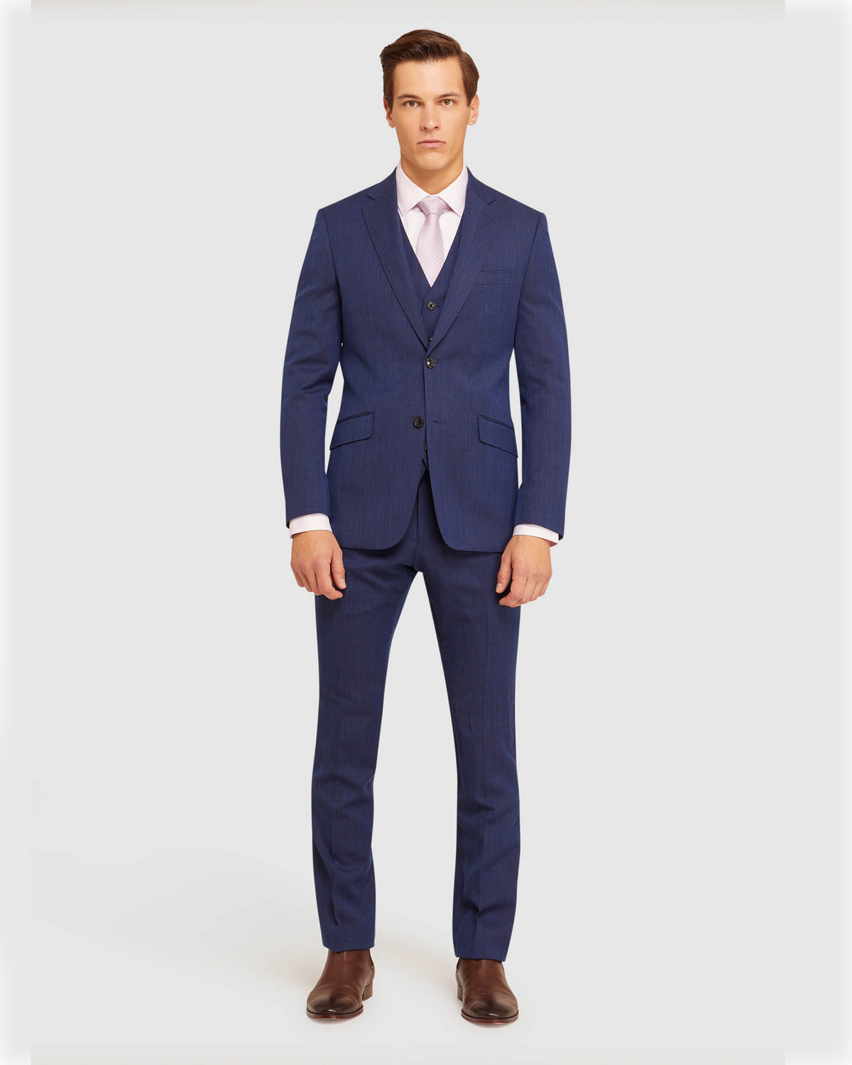 N.HOPKINS WOOL STRETCH SUIT JACKET