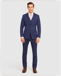 N.HOPKINS WOOL STRETCH SUIT JACKET