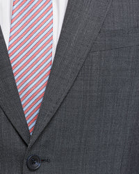 BYRON WOOL STRETCH SUIT JACKET CHARCOAL