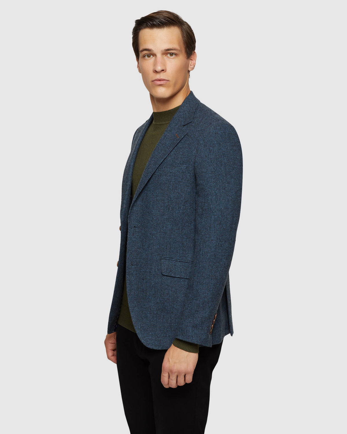 BLAKE WOOL BLEND BLAZER MENS JACKETS AND COATS