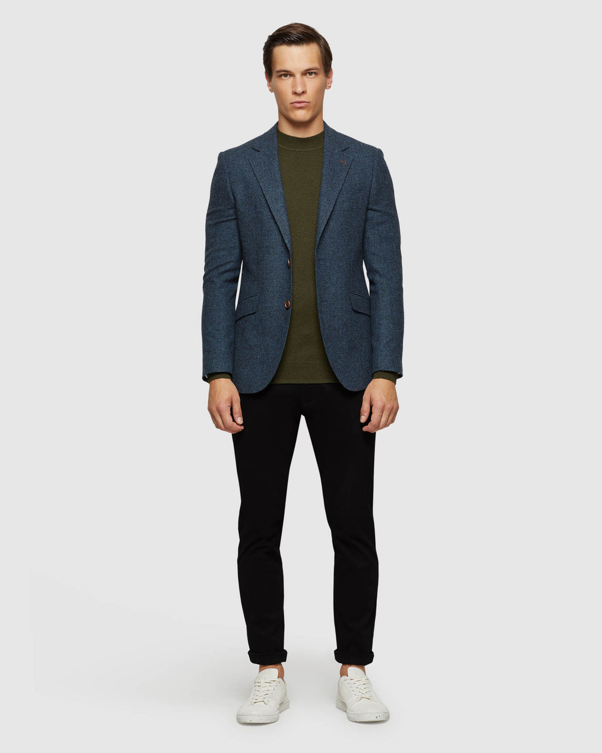 BLAKE WOOL BLEND BLAZER MENS JACKETS AND COATS