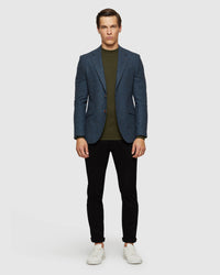 BLAKE WOOL BLEND BLAZER MENS JACKETS AND COATS