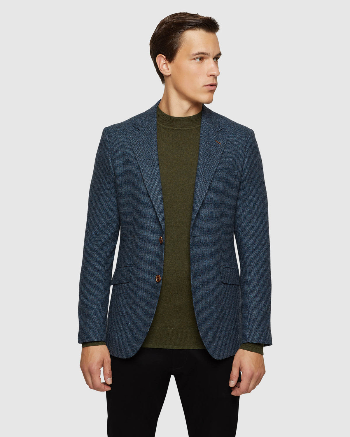 BLAKE WOOL BLEND BLAZER MENS JACKETS AND COATS
