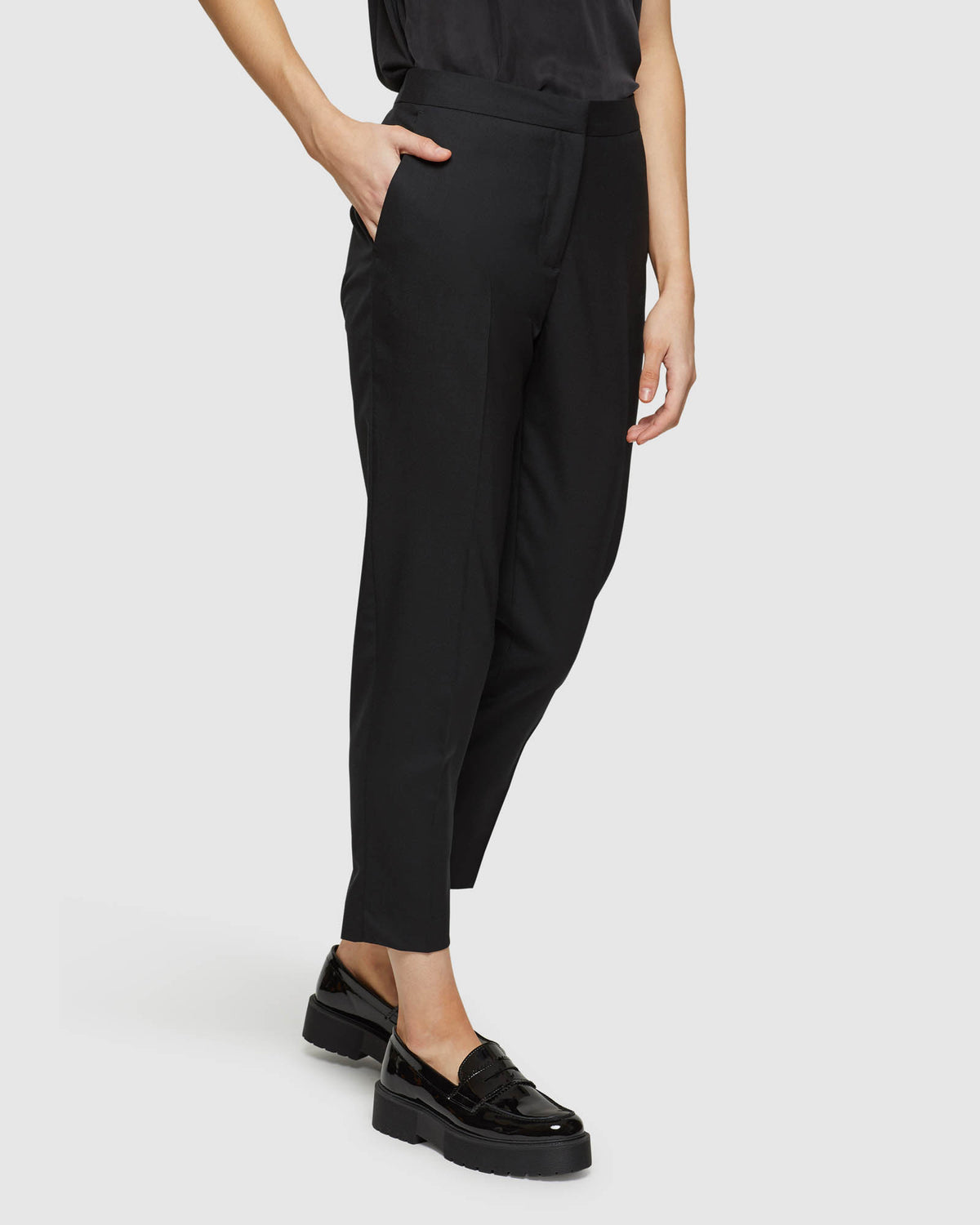 CHARLA WOOL STRETCH SUIT PANTS WOMENS SUITS JKTS COATS