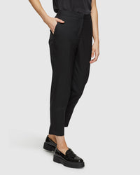 CHARLA WOOL STRETCH SUIT PANTS WOMENS SUITS JKTS COATS