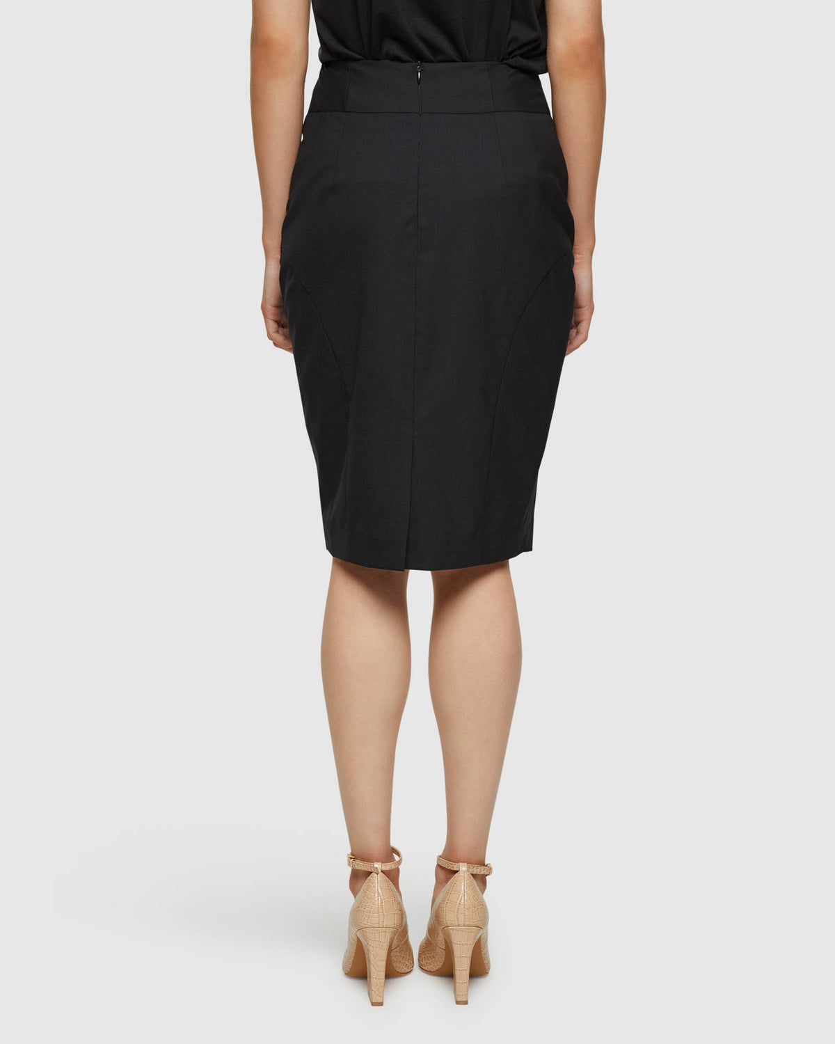 MONROE WOOL STRETCH SUIT SKIRT WOMENS SUITS JKTS COATS