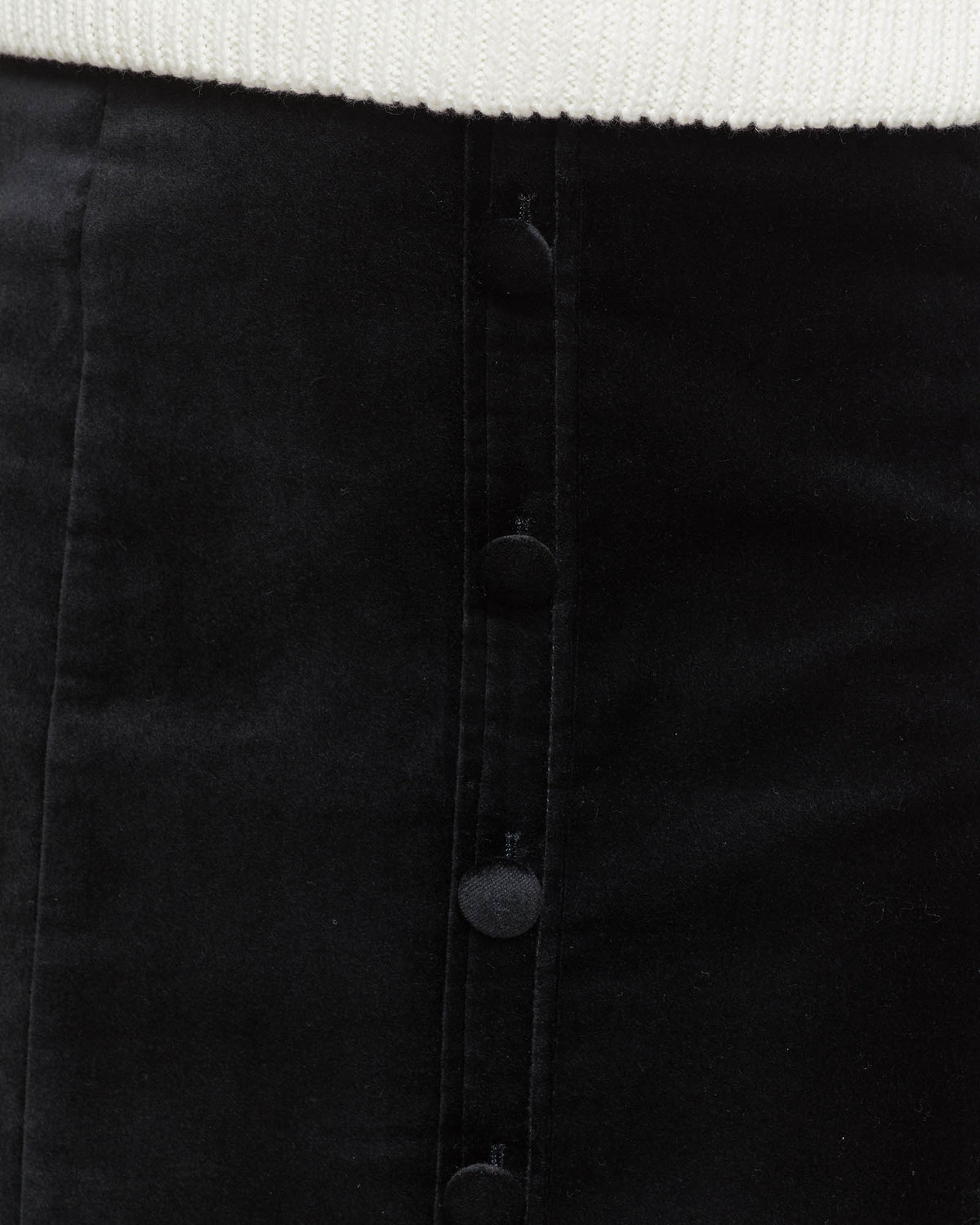 ANYA VELVET MINI SKIRT WOMENS SKIRTS