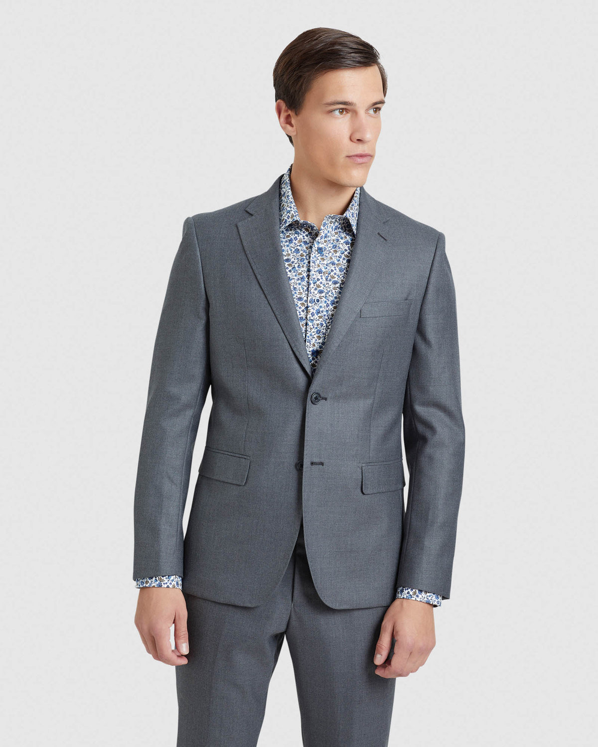 BYRON WOOL STRETCH SUIT JACKET MENS SUITS