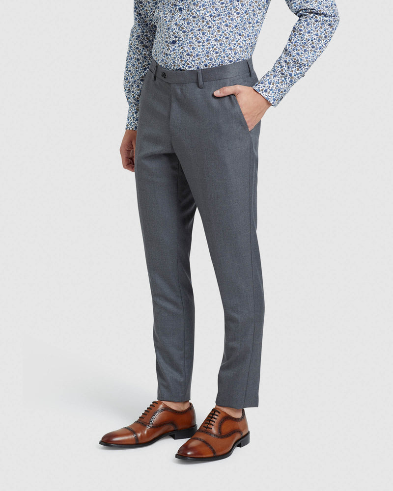 BYRON WOOL STRETCH SUIT TROUSERS MENS SUITS