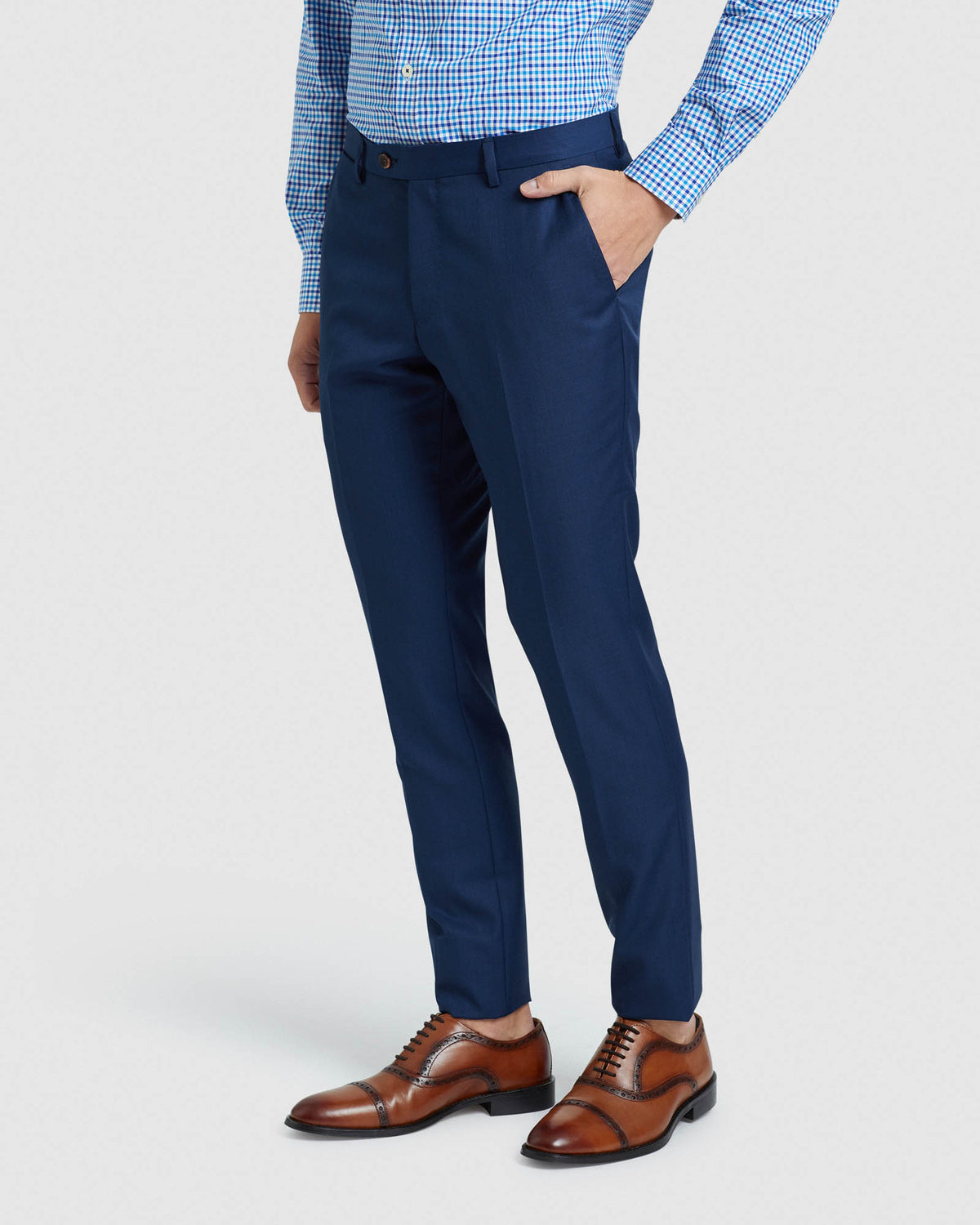 AUDEN WOOL RICH SUIT TROUSERS MENS SUITS