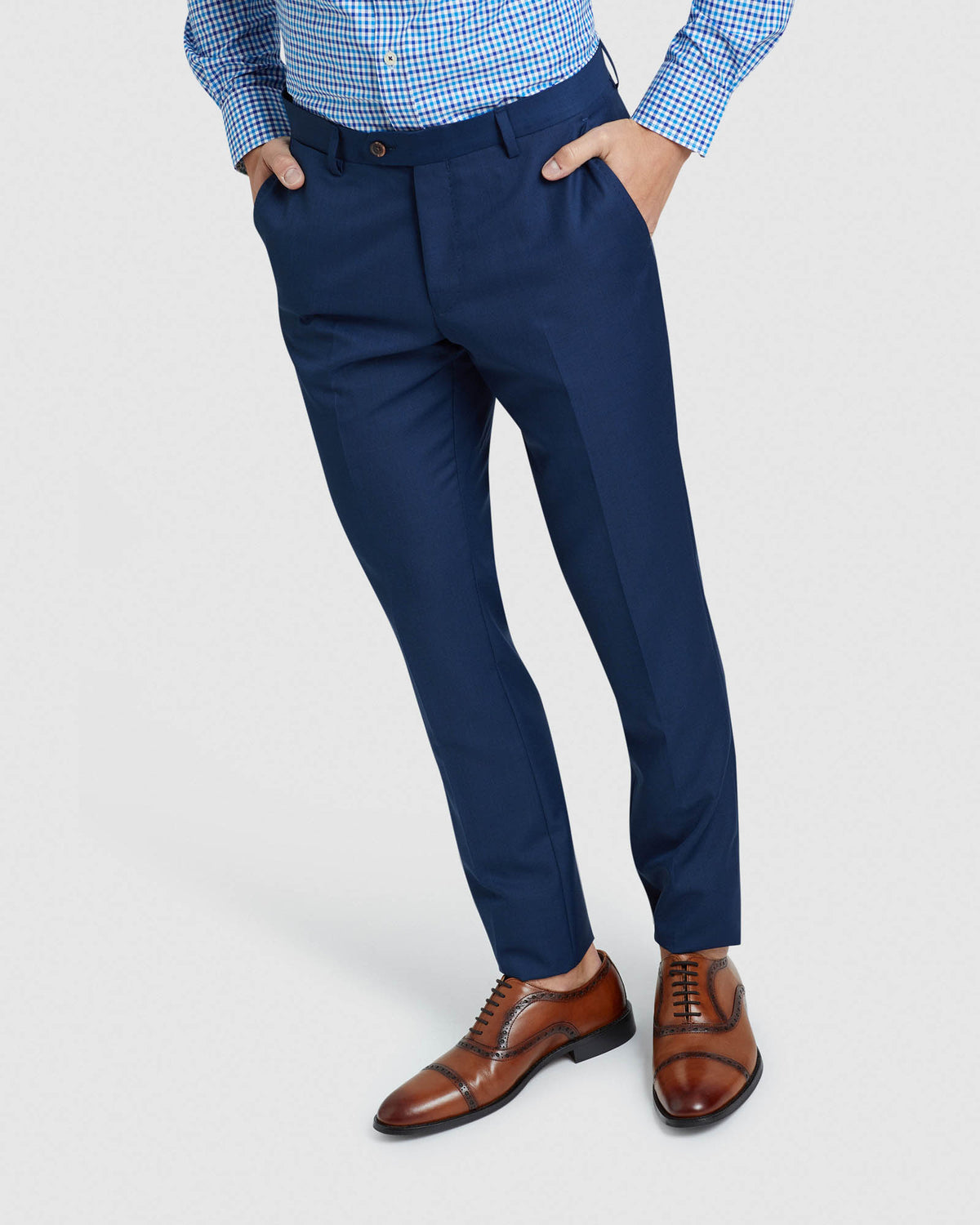 AUDEN WOOL RICH SUIT TROUSERS MENS SUITS