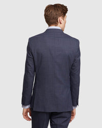 NEW HOPKINS WOOL STRETCH CHECK JACKET MENS SUITS