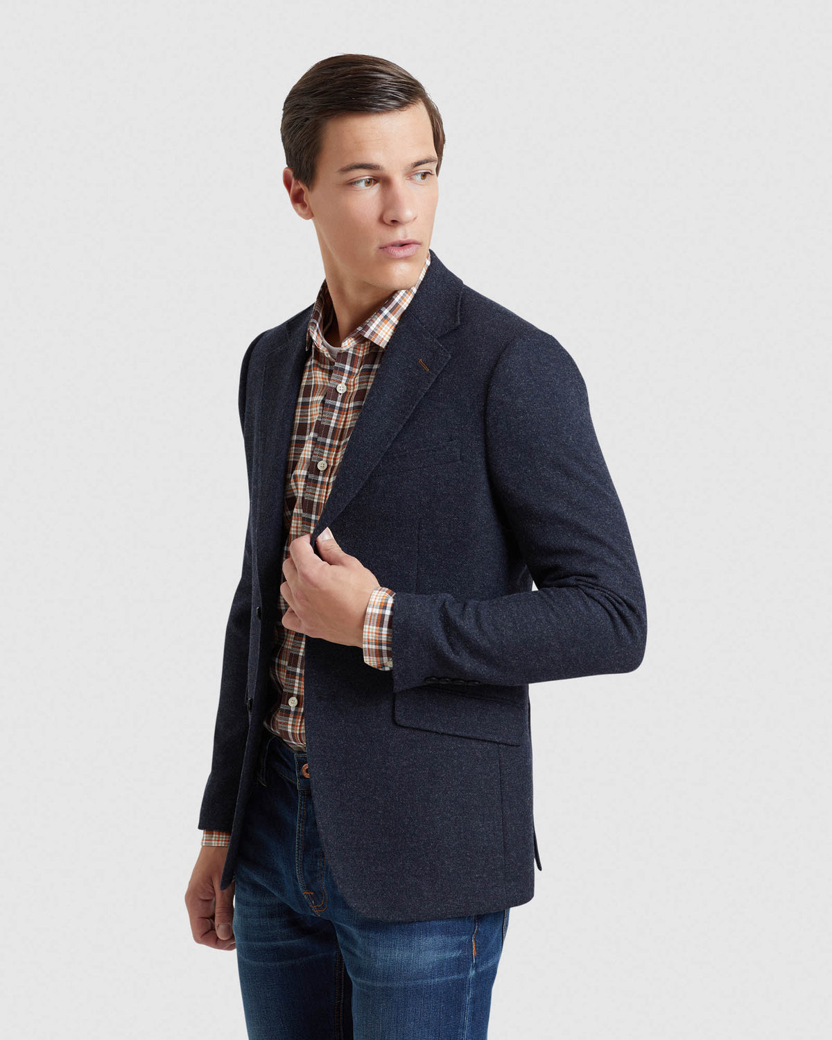 BLAKE WOOL BLEND BLAZER MENS JACKETS AND COATS