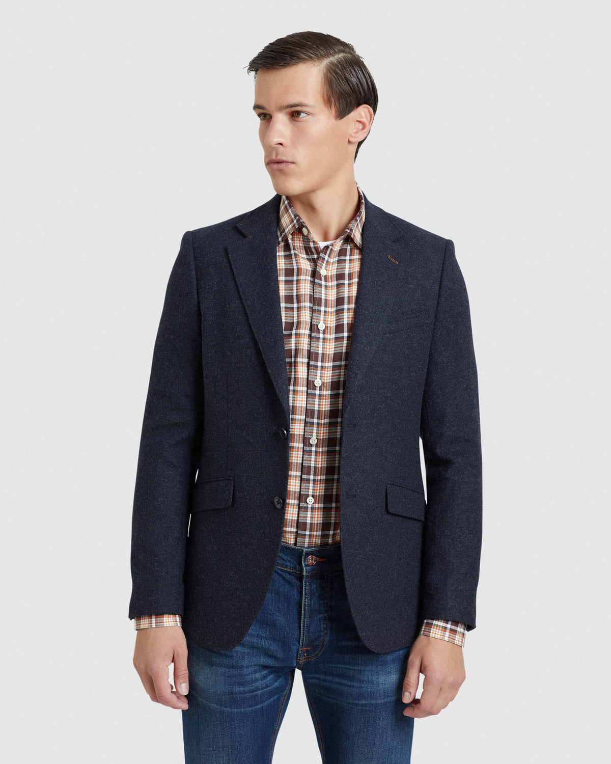 BLAKE WOOL BLEND BLAZER MENS JACKETS AND COATS