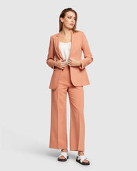 LAUREN ECO WIDE LEG SUIT PANTS WOMENS SUITS JKTS COATS