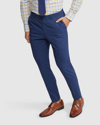 BYRON WOOL STRETCH SUIT TROUSERS MENS SUITS