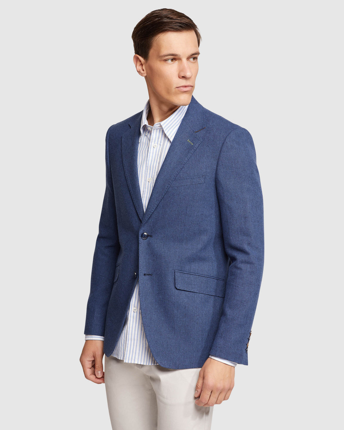 BLAKE LINEN COTTON BLAZER MENS JACKETS AND COATS