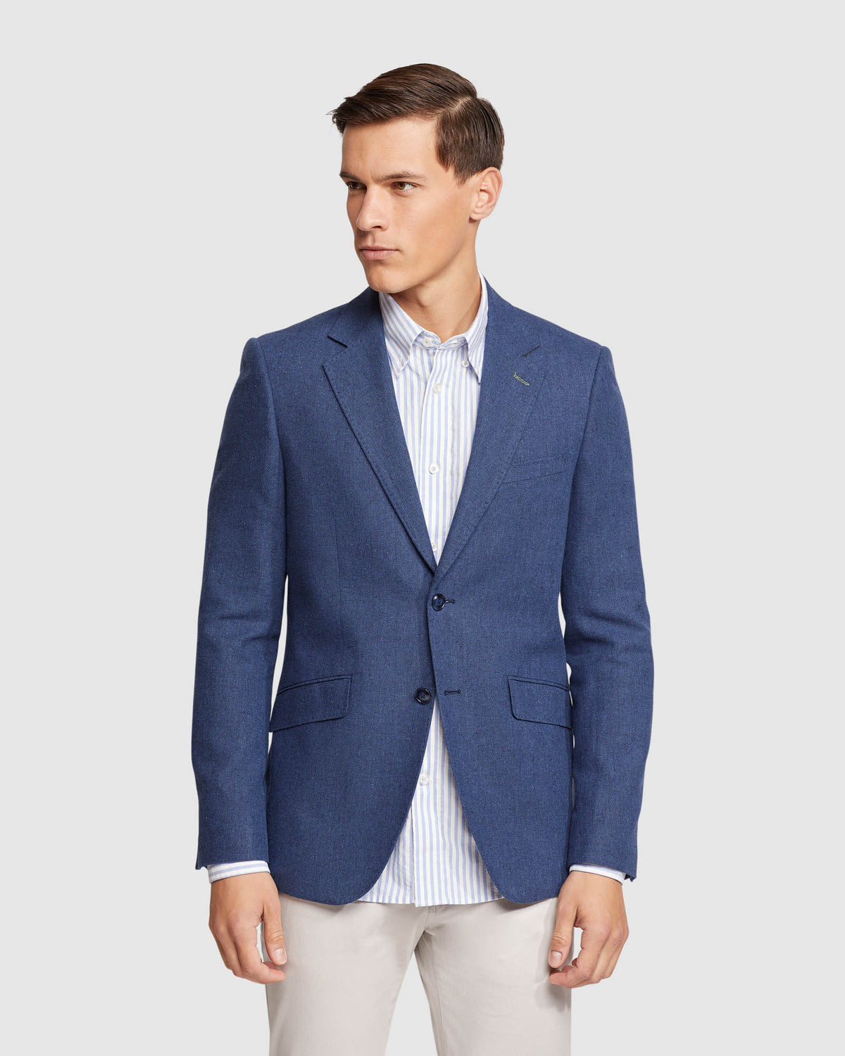 BLAKE LINEN COTTON BLAZER MENS JACKETS AND COATS