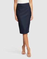 PEGGY WOOL STRETCH SUIT SKIRT WOMENS SUITS JKTS COATS