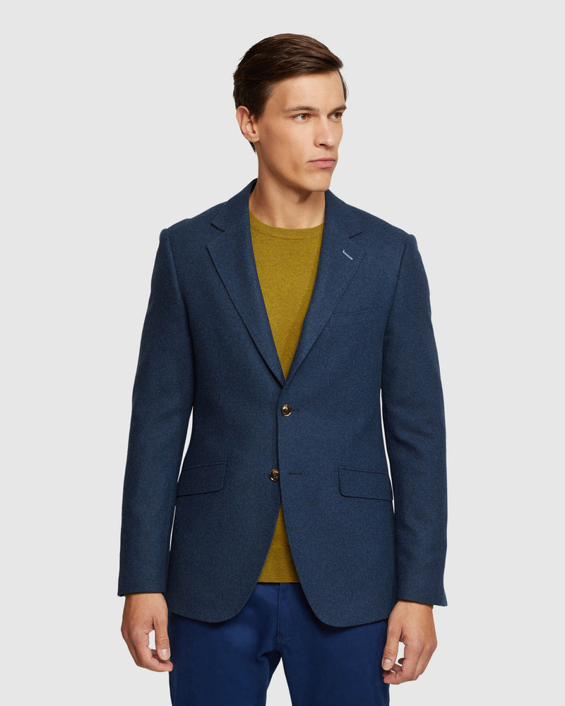BLAKE WOOL RICH BLAZER MENS JACKETS AND COATS