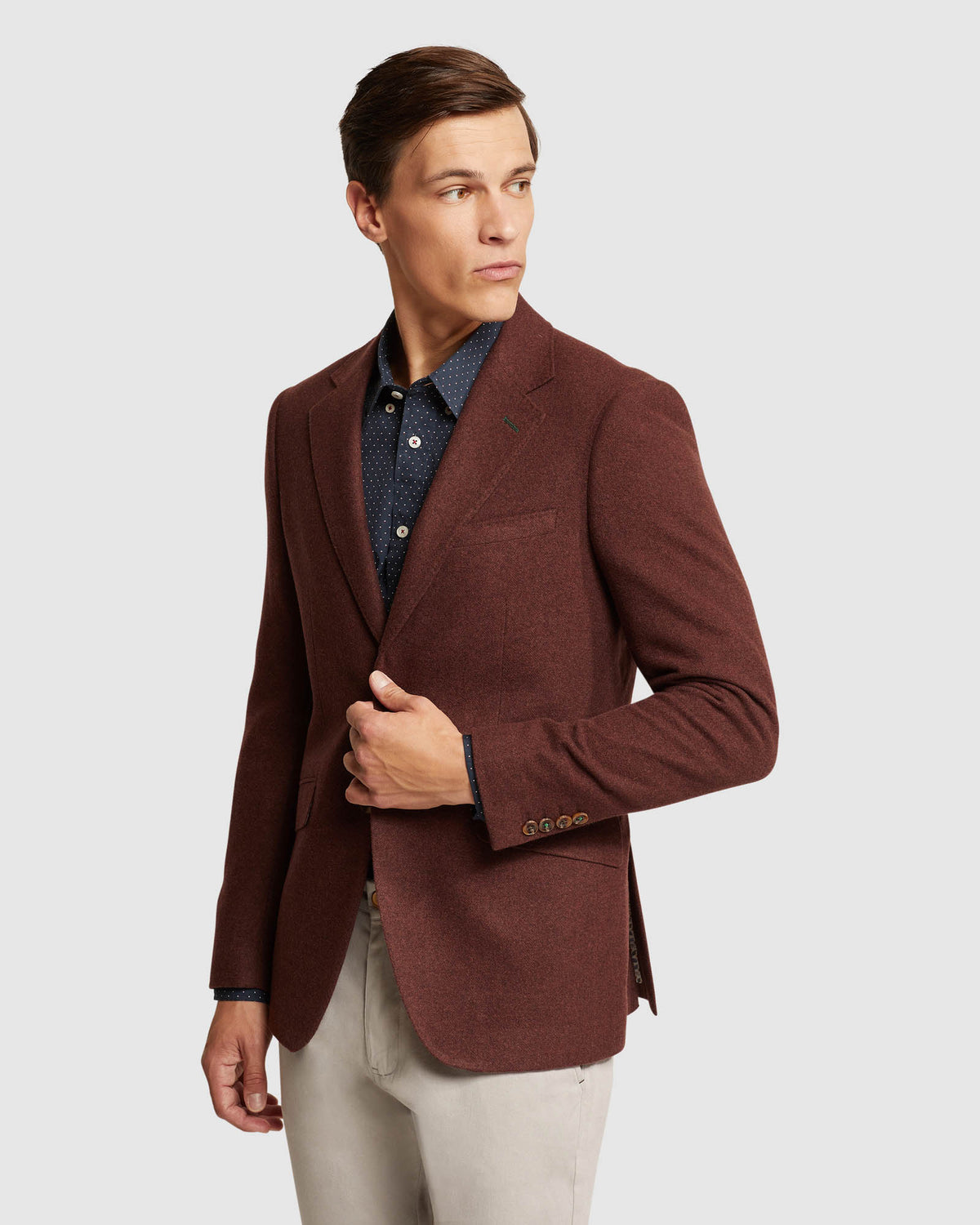 BLAKE WOOL RICH BLAZER MENS JACKETS AND COATS