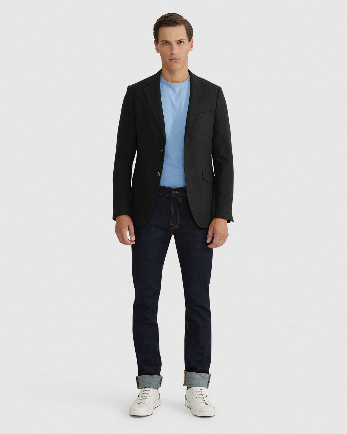 BLAKE WOOL RICH BLAZER MENS JACKETS AND COATS