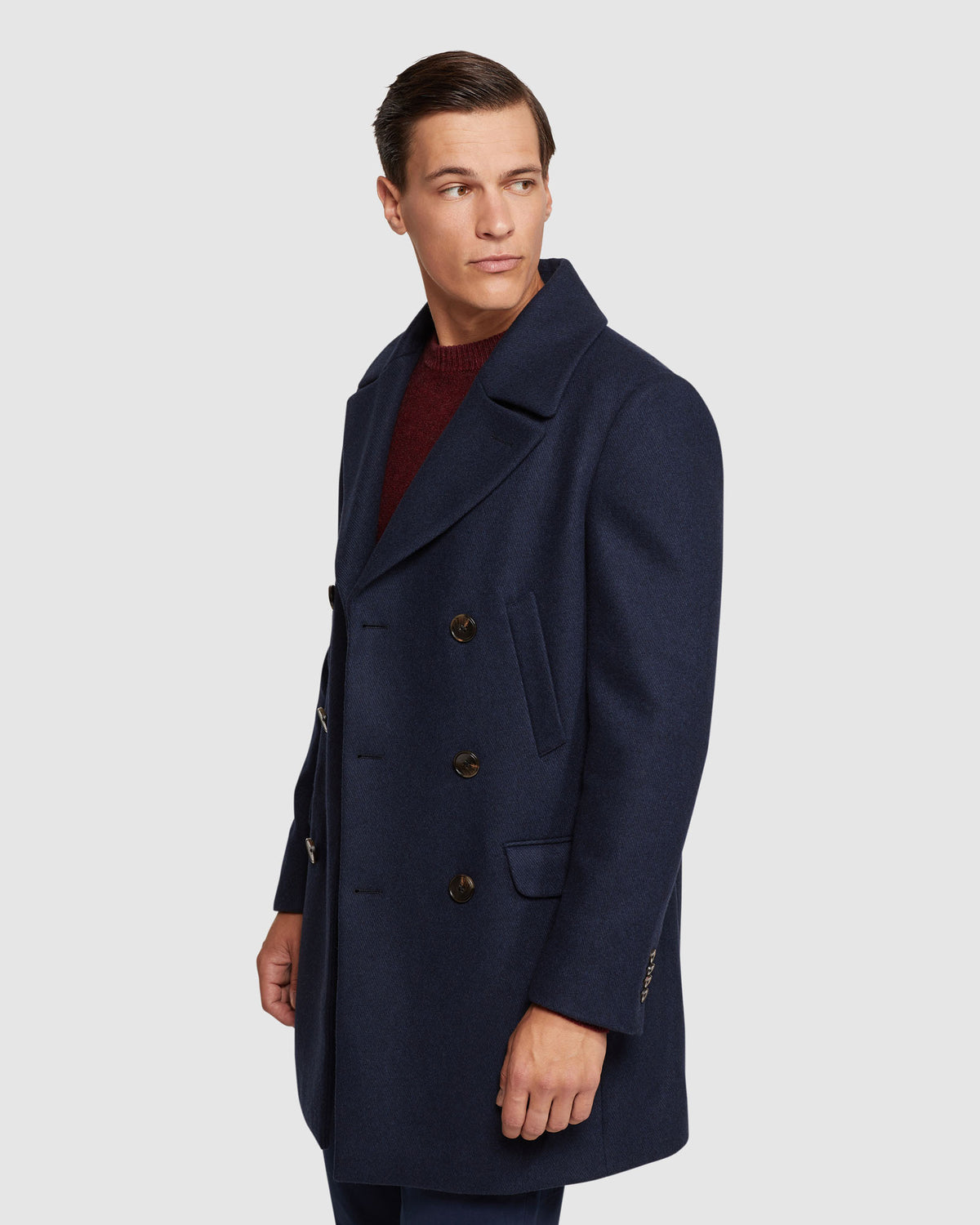 MASON WOOL RICH OVERCOAT MENS JACKETS AND COATS