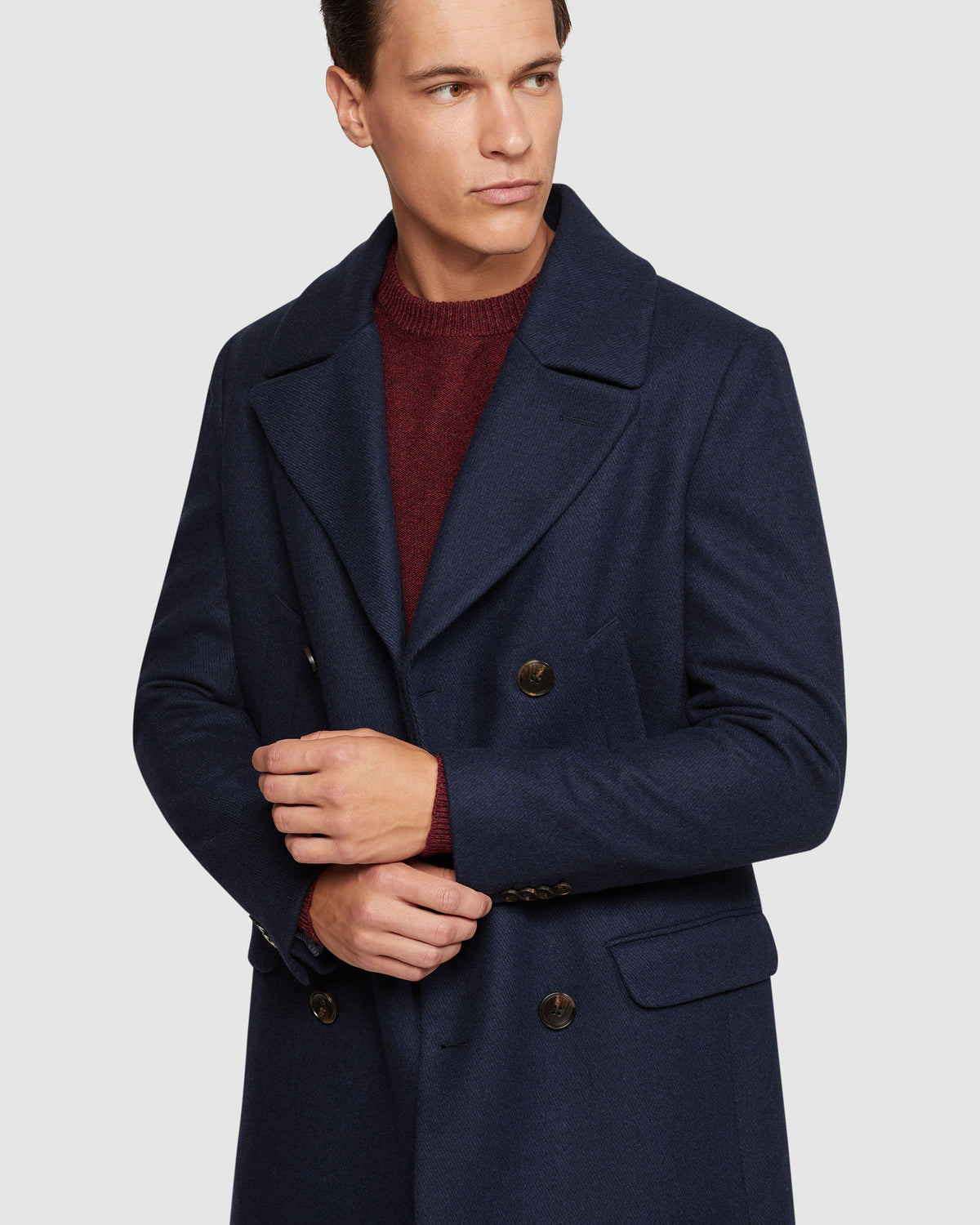 MASON WOOL RICH OVERCOAT MENS JACKETS AND COATS