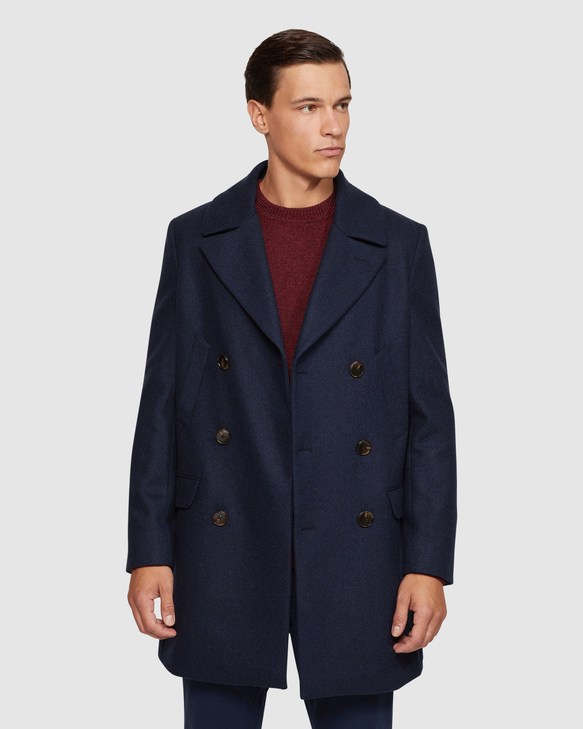 MASON WOOL RICH OVERCOAT MENS JACKETS AND COATS