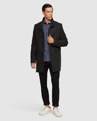 WILSON WOOL RICH OVERCOAT MENS JACKETS AND COATS