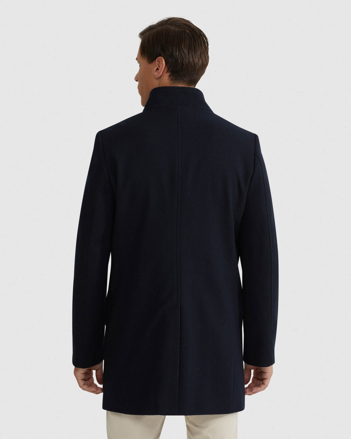 WILSON WOOL RICH TWILL OVERCOAT MENS JACKETS AND COATS