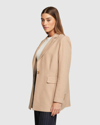 WILLOW WOOL RICH BLAZER WOMENS SUITS JKTS COATS