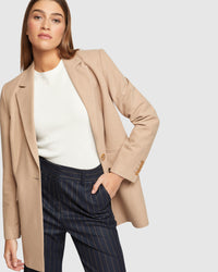 WILLOW WOOL RICH BLAZER WOMENS SUITS JKTS COATS