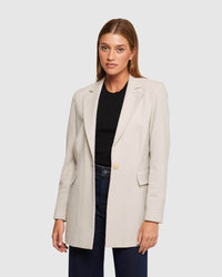 WILLOW WOOL RICH BLAZER WOMENS SUITS JKTS COATS