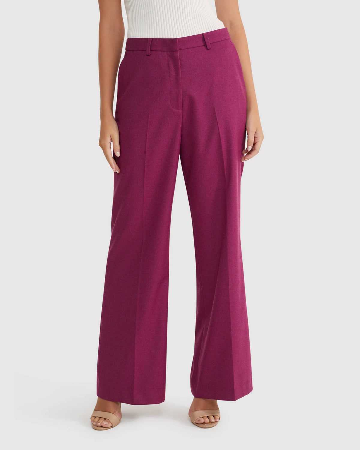 LAUREN ECO WIDE LEG SUIT PANTS WOMENS SUITS JKTS COATS