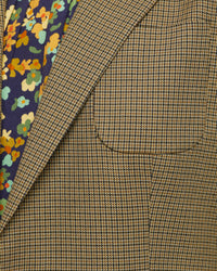 PETRA PATCH POCKET ECO CHECK BLAZER