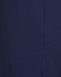 MONROE STRETCH ECO SUIT SKIRT NAVY