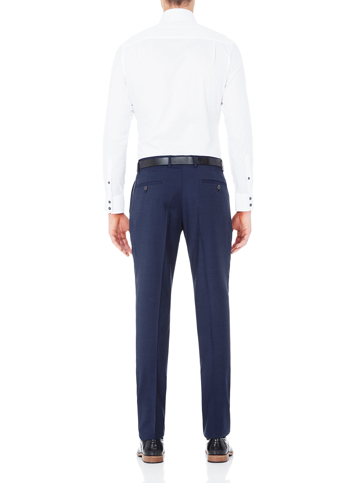 T22 PINSTRIPE TROUSERS NAVY