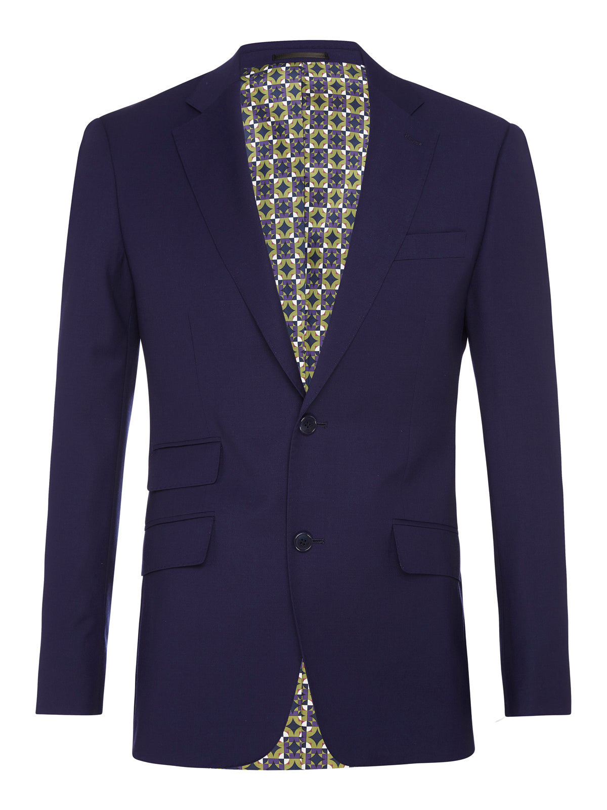 MARLOWE WOOL SUIT JACKET BLUE