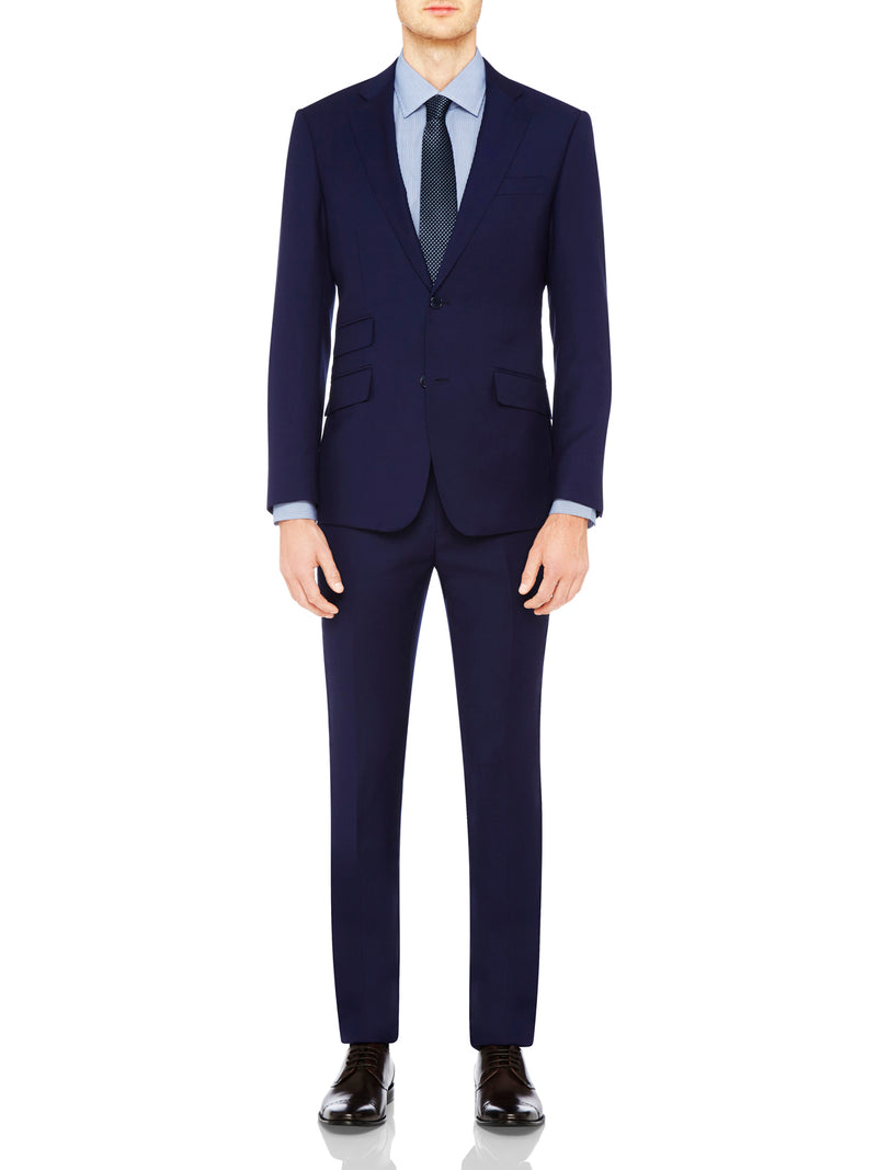 MARLOWE WOOL SUIT JACKET BLUE