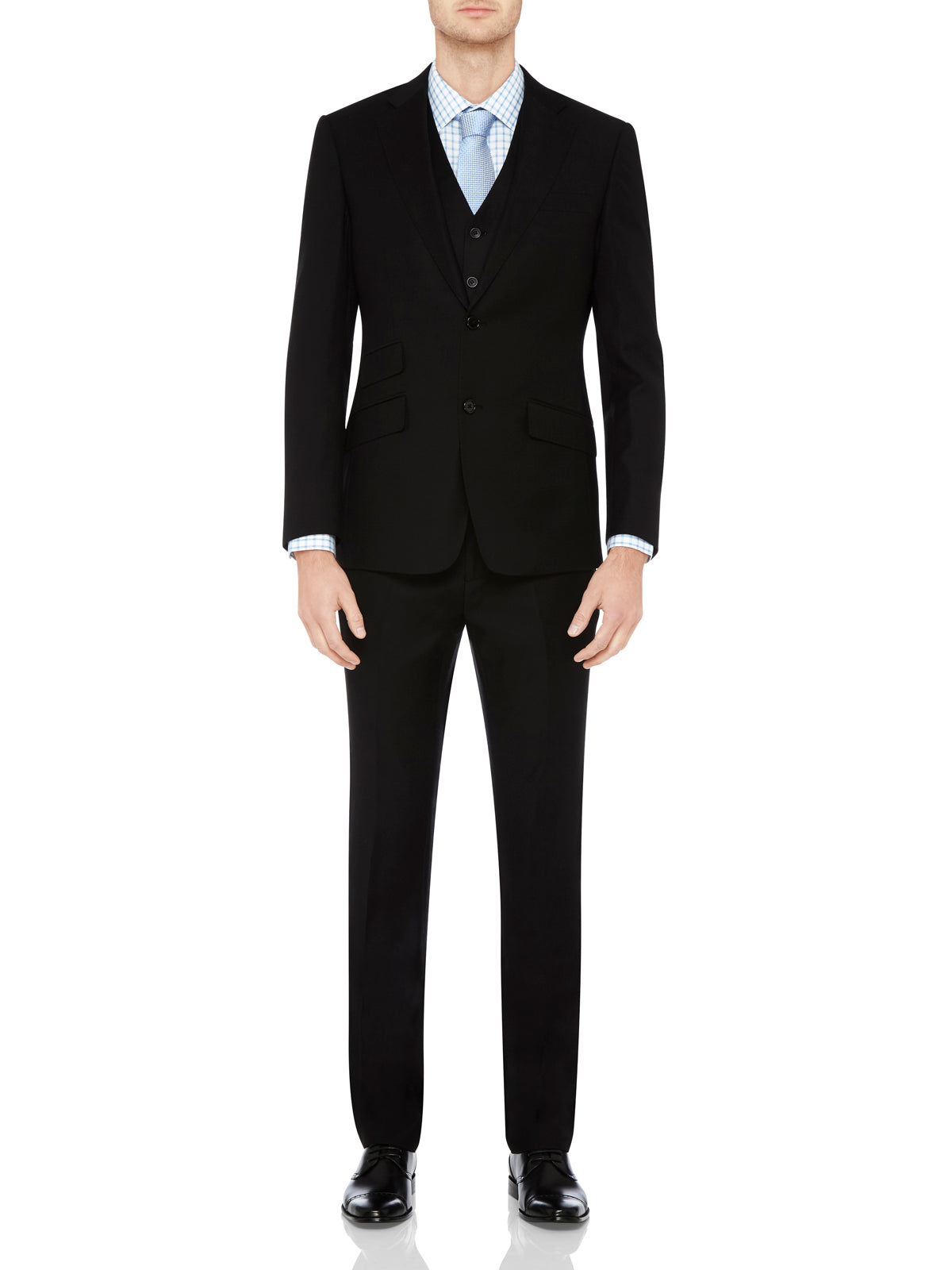 MARLOWE WOOL SUIT JACKET BLUE