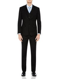 MARLOWE WOOL SUIT TROUSERS BLUE